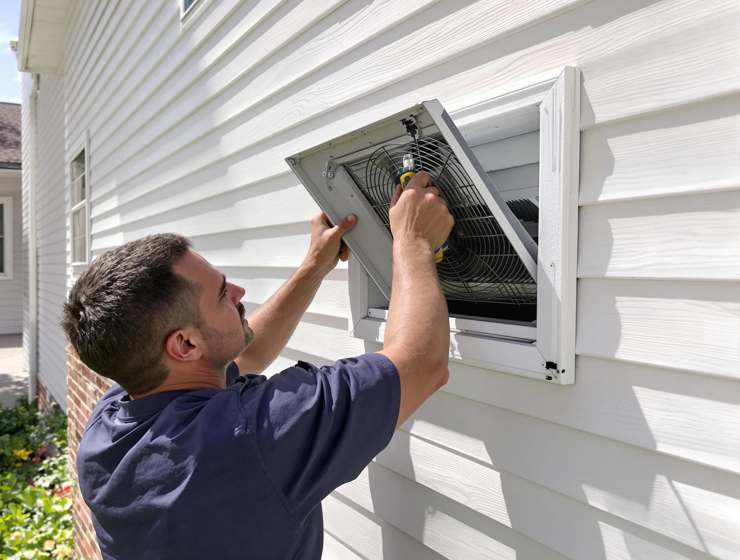 Dryer Vent Cover Replacement in Santa Ana