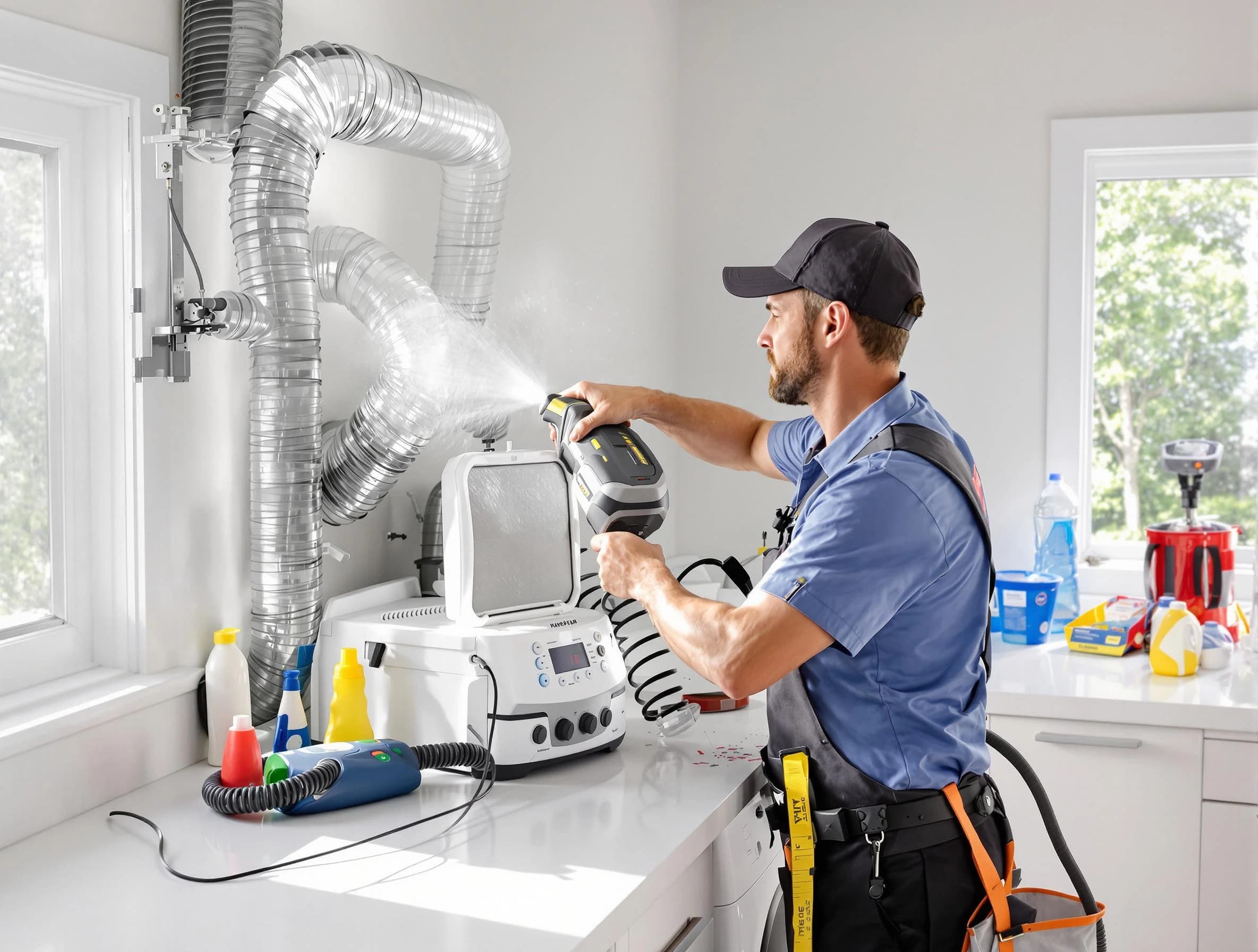 Residential Dryer Vent Cleaning in Santa Ana